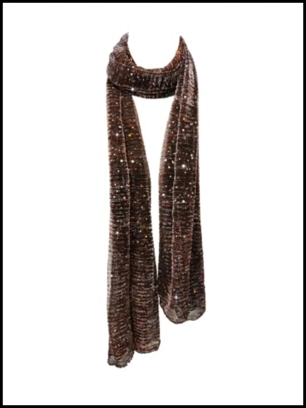 Sparkly Sequin Shawl Wrap Scarf for Women Evening Dress Head Neck Scarf